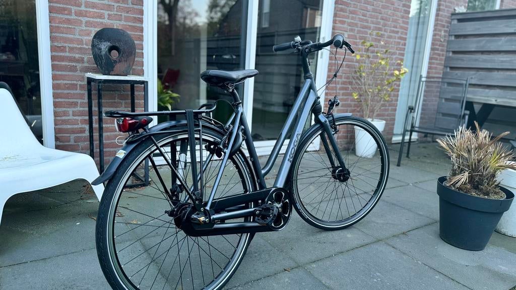 Koga CityLite – lichte en complete stadsfiets (framemaat 53), 53 tot 56 cm, Ophalen, Zo goed als nieuw, Versnellingen