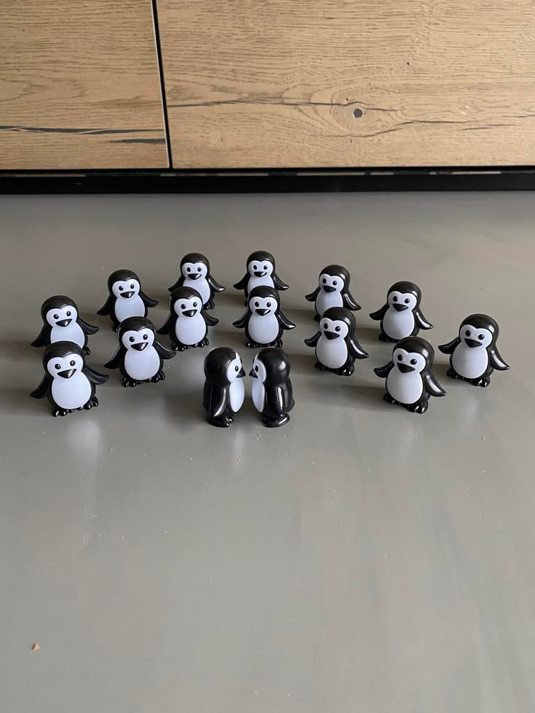 Onderwijs: pinguin figuur pop school verteltafel zandtafel, Ophalen of Verzenden, Zo goed als nieuw