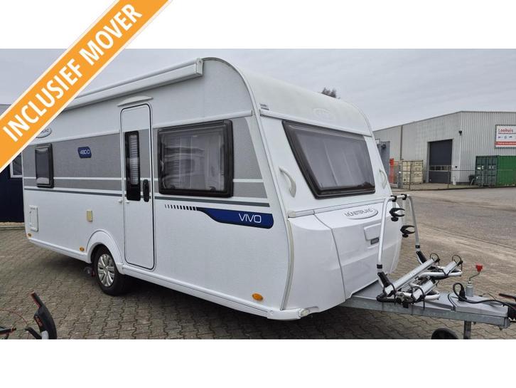 LMC Vivo 480D fransbed en rondzit. mover, Omnistor-luifel, Caravans en Kamperen, Caravans, Bedrijf, 1000 - 1250 kg, Rondzit, LMC en Münsterland