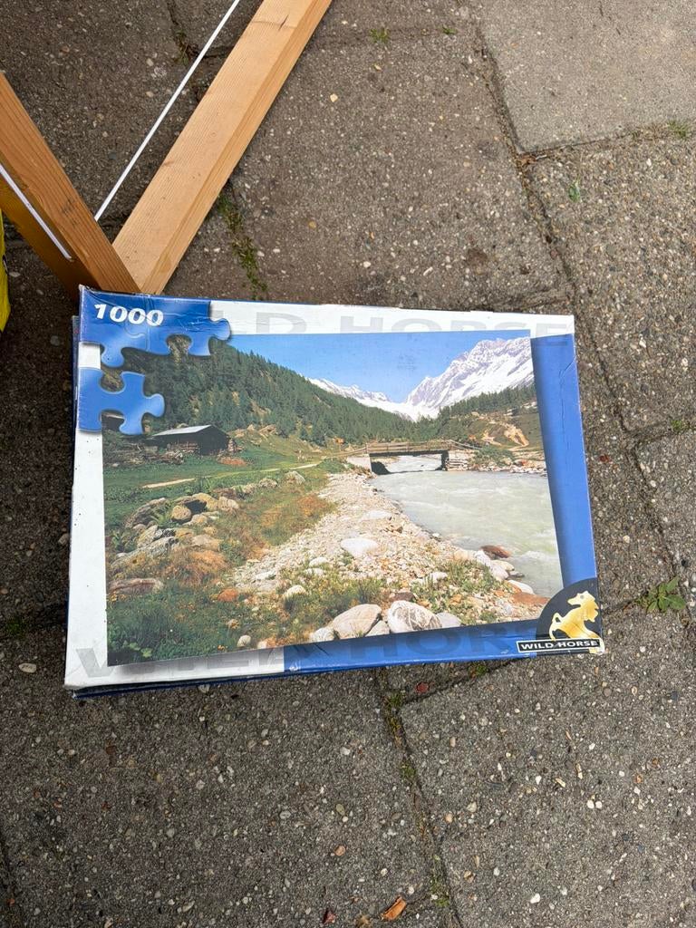 Legpuzzel 1000 stukjes, Ophalen of Verzenden, 500 t/m 1500 stukjes, Zo goed als nieuw