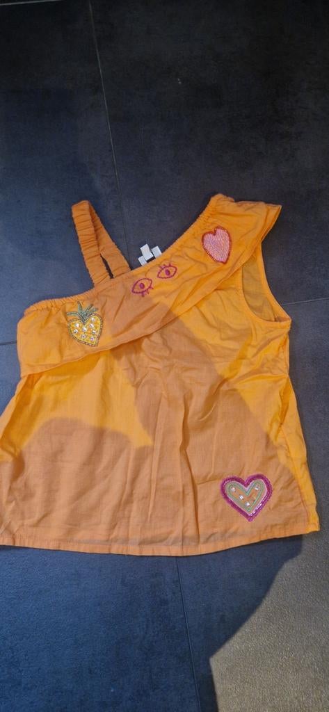 shoeby topje 134/140, Kinderen en Baby's, Kinderkleding | Maat 134, Ophalen of Verzenden, Zo goed als nieuw, Meisje