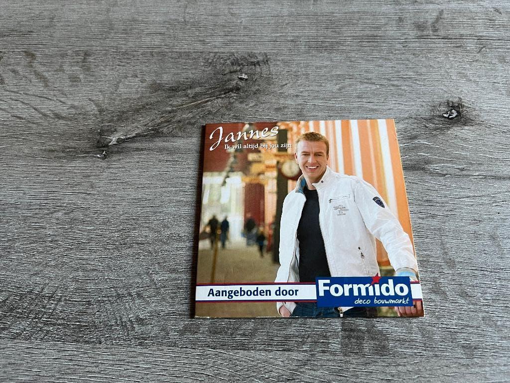 CD Jannes Ik wil altijd bij jouw zijn, 1 single, Ophalen of Verzenden, Zo goed als nieuw, Nederlandstalig