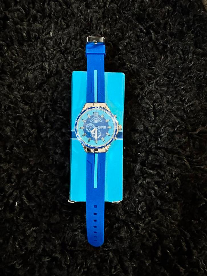 Stijlvol Blauw Heren Polshorloge - Nieuw in Doos, Sieraden, Tassen en Uiterlijk, Horloges | Heren, Nieuw, Polshorloge, Overige merken