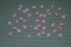 L819 Tegels gebogen 1x1 bright pink 40 st., Ophalen of Verzenden, Nieuw, Losse stenen, Lego