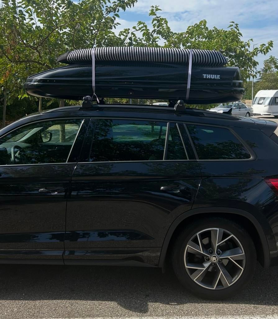 Thule dakkoffer XXL zwart - 55 per week, Ophalen, Gebruikt