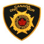 Patch Embleem Leger Brandweer Canada, Ophalen of Verzenden, Landmacht, Overige gebieden, Embleem of Badge