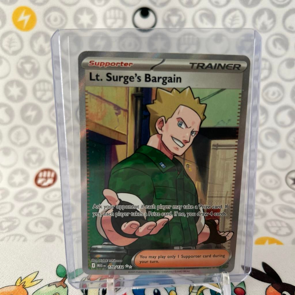 Lt. Surge's Bargain MEG 170/132, Ophalen of Verzenden, Zo goed als nieuw, Losse kaart