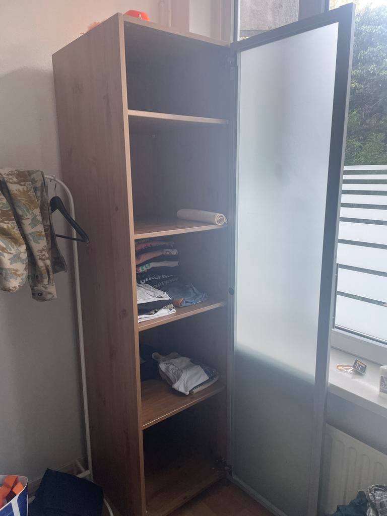 IKEA Kledingkast met planken en deur, Ophalen, 200 cm of meer, 50 tot 100 cm, Zo goed als nieuw