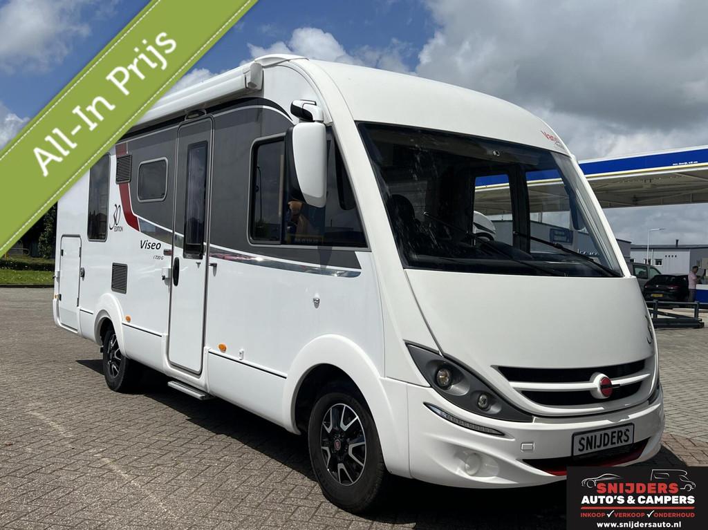 Bürstner Viseo I 720G in keurige staat, Integraal, 7 tot 8 meter, Bedrijf, Bürstner