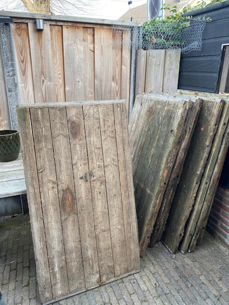 Gebruikte steenschotten, Ophalen, Minder dan 3 meter, Hout, 1 tot 2 meter