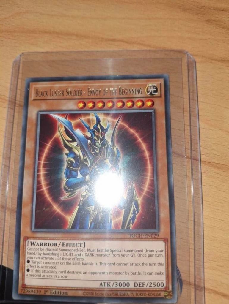 Yu-Gi-Oh  1st Edition Black luster soldier-envoy of the, Hobby en Vrije tijd, Verzamelkaartspellen | Yu-gi-Oh!, Ophalen of Verzenden