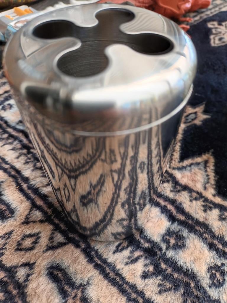 ZACK Tandenborstelhouder RVS - Stijlvol en Duurzaam, Ophalen of Verzenden, Gebruikt, Grijs, Overige typen