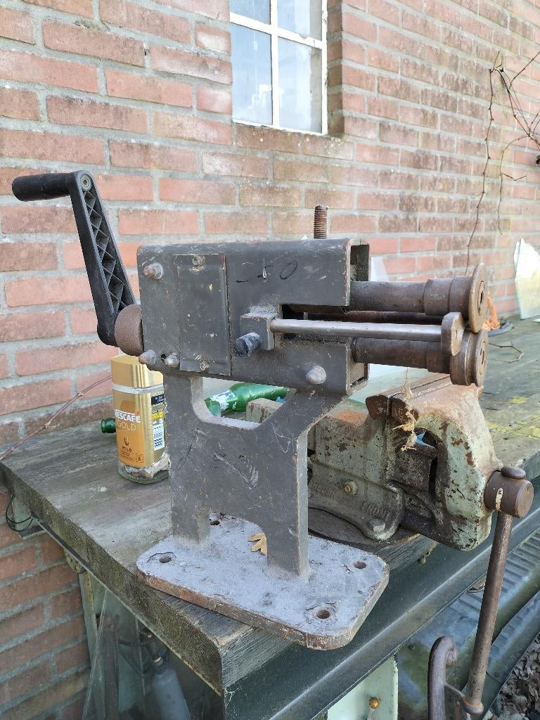 voormachine  kraal/ velmachine  jorg, Ophalen of Verzenden, Zo goed als nieuw