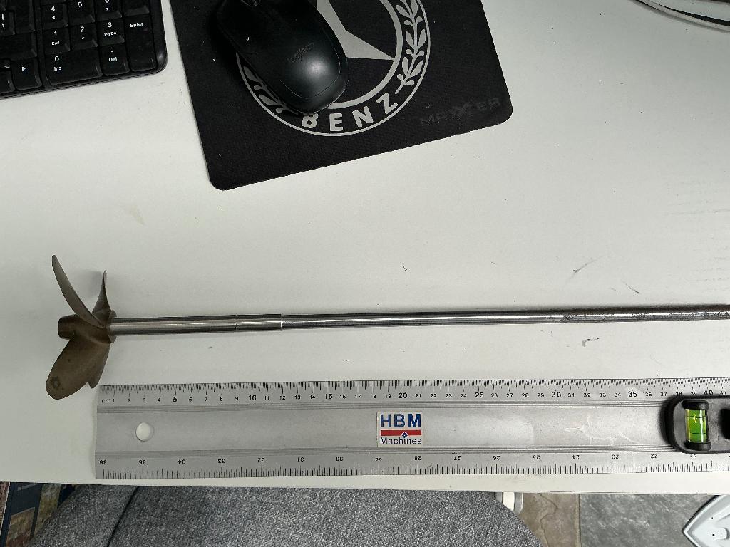 Modelbouw schepen schroefas (grote moddellen), Hobby en Vrije tijd, Modelbouw | Boten en Schepen, Ophalen of Verzenden, Gebruikt