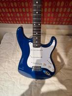 Blue squier affinity strat electric guitar, Ophalen, Elektrische gitaar