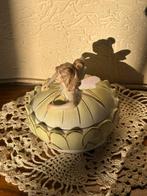 Vintage Porseleinen Elfje Doosje - Sieraden/Snuisterij, Antiek en Kunst, Verzenden