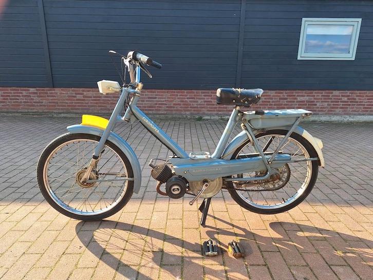 Garelli Mosquito Euromoped oldtimer brommer bromfiets 49cc, Fietsen en Brommers, Brommers | Oldtimers, Overige merken, Ophalen