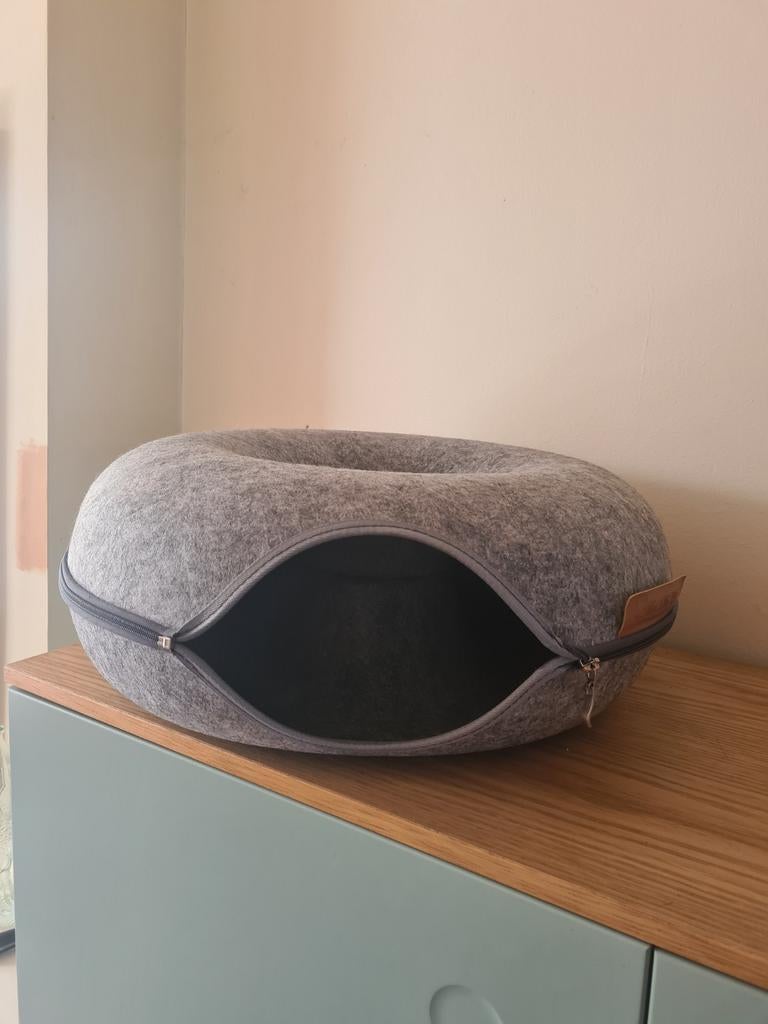 Katten tunnel/donut, Dieren en Toebehoren, Katten-accessoires, Ophalen of Verzenden, Zo goed als nieuw
