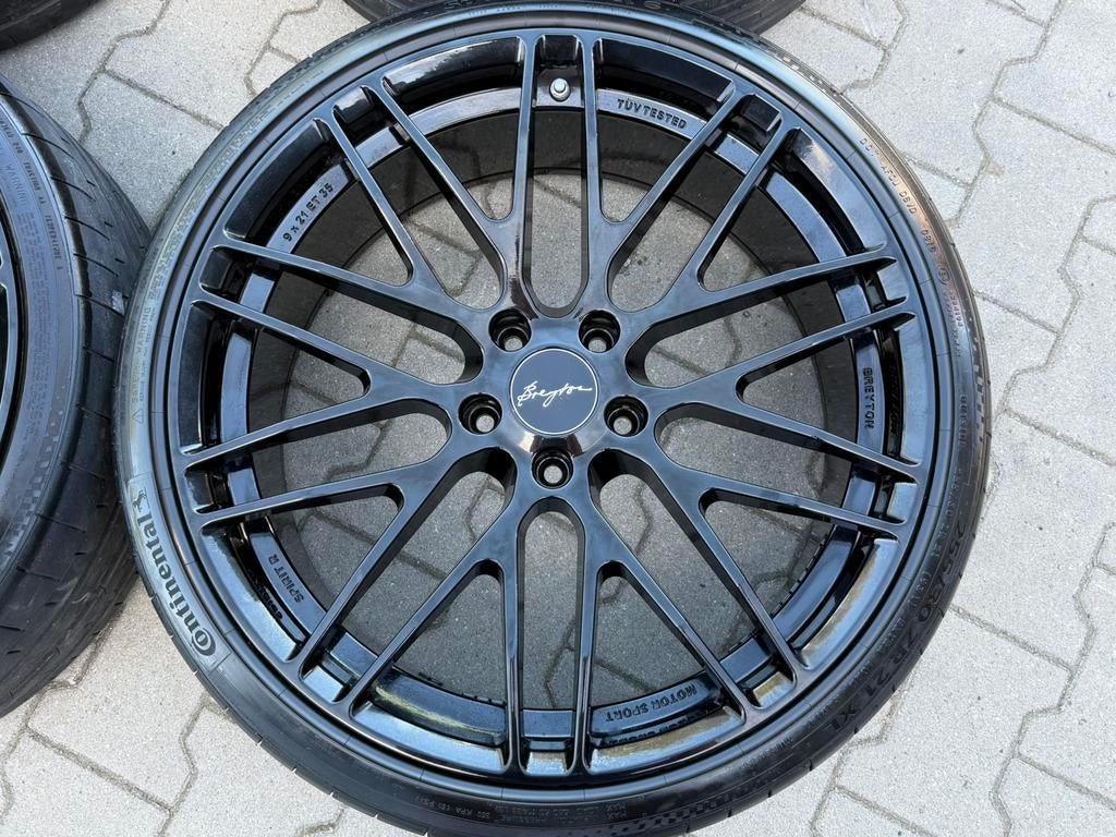 21” INCH BMW BREYTON SPIRIT R 5-SERIE 6-SERIE BREEDSET ZOMER, Ophalen of Verzenden