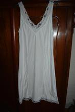 onderjurk, witte onderjurk met kant, maat M, Ophalen of Verzenden, Wit, Overige typen