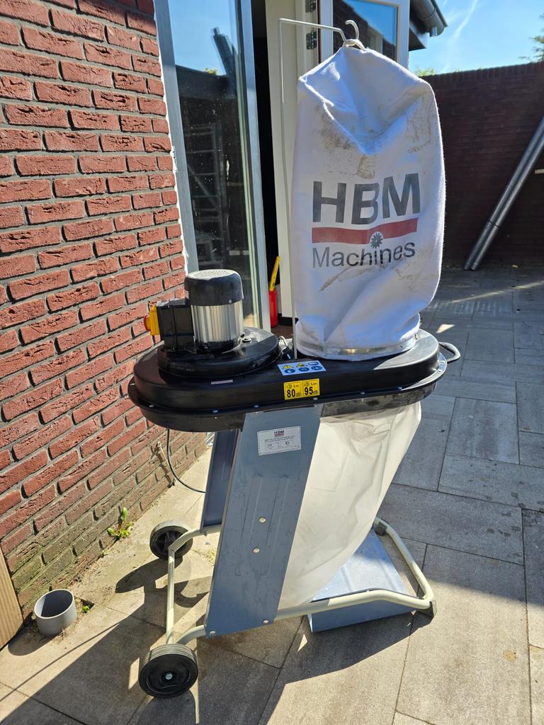 HBM machine, Ophalen, Gebruikt, Afzuiger