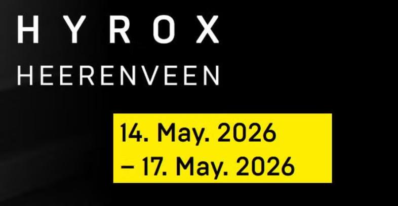 (GEZOCHT) Hyrox Heerenveen Open Doubles Men, Twee personen, Mei