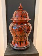 Chinese houten pot, Antiek en Kunst, Ophalen of Verzenden