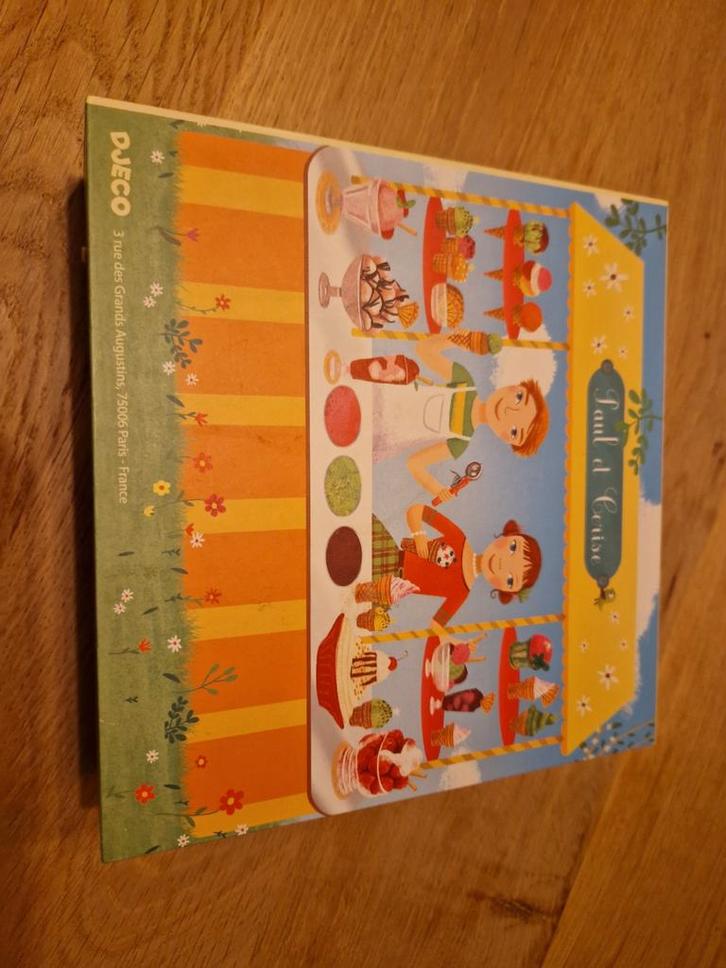 Djeco houten ijssalon Paul et Cerise, Kinderen en Baby's, Speelgoed | Houten speelgoed, Ophalen of Verzenden
