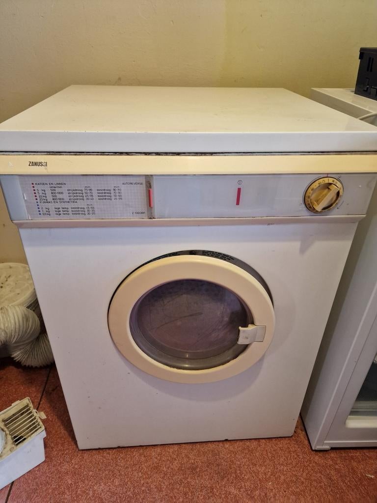 Zanussi wasdroger, Ophalen