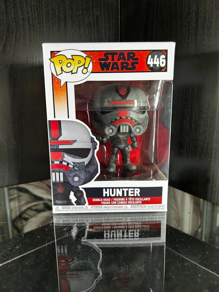 Star Wars Hunter Bad Batch funko 446, Verzamelen, Poppetjes en Figuurtjes, Ophalen of Verzenden, Zo goed als nieuw