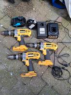 DeWalt boormachines met lader en accu's, Doe-het-zelf en Verbouw, Gereedschap | Boormachines, Ophalen