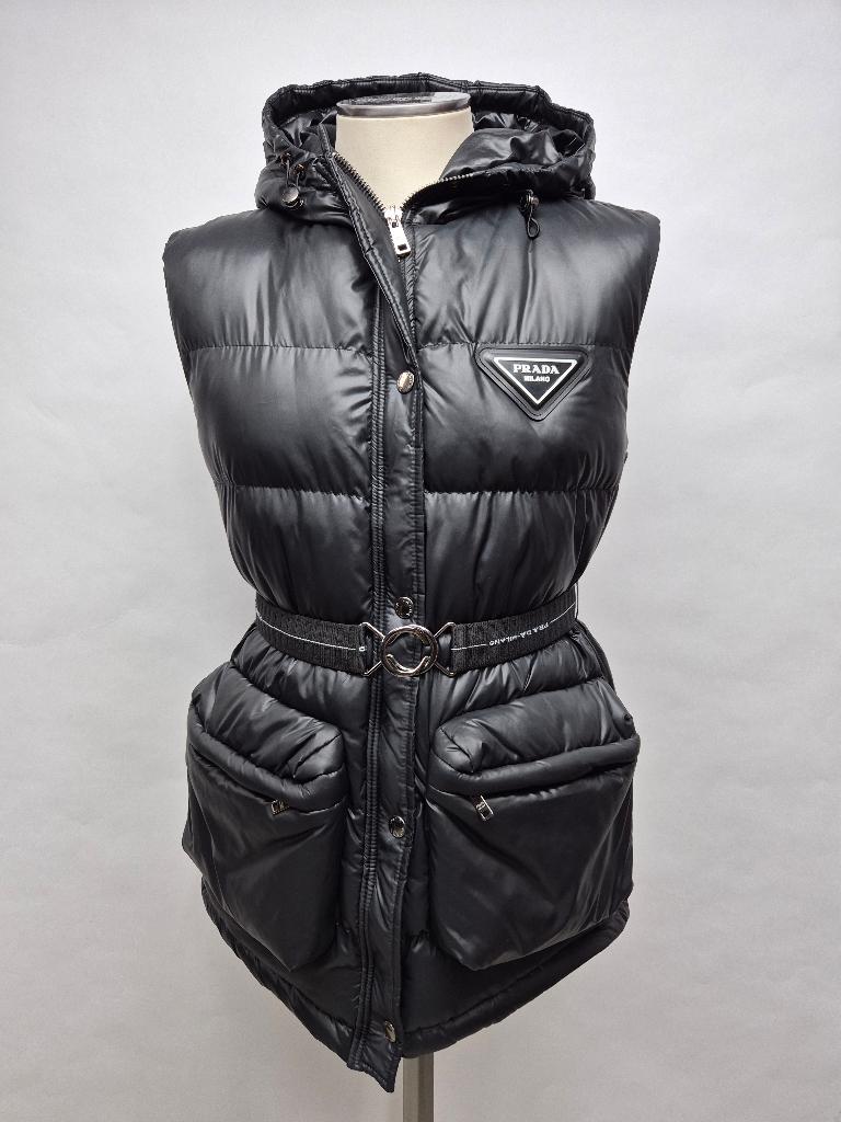 Prada dames bodywarmer maat 38, Maat 38/40 (M), Prada, Verzenden, Zwart