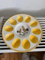 Presentatie bord voor gevulde eieren (vintage), Ophalen, Keramiek, Overige typen, Zo goed als nieuw
