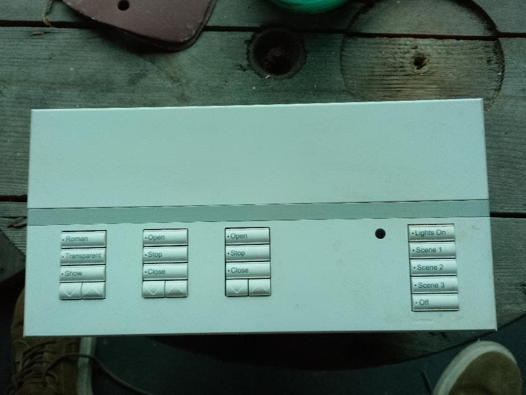 Bedieningspaneel De Lutron QSGRK-6PCE  GRAFIK EYE, Ophalen of Verzenden, Gebruikt