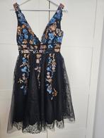 Prachtige Prom Jurk van JJ's House, Maat 38/40 (M), JJ's House, Zwart, Ophalen of Verzenden