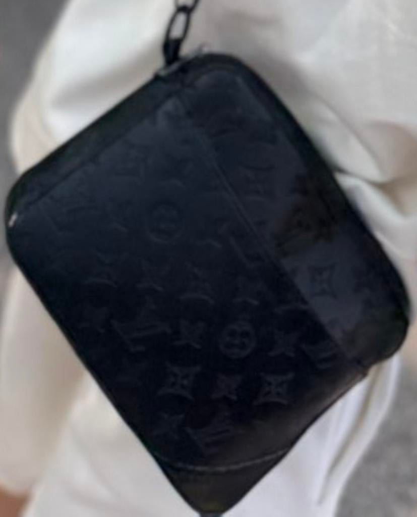 Lv tas heren, Ophalen of Verzenden, Zo goed als nieuw, Zwart