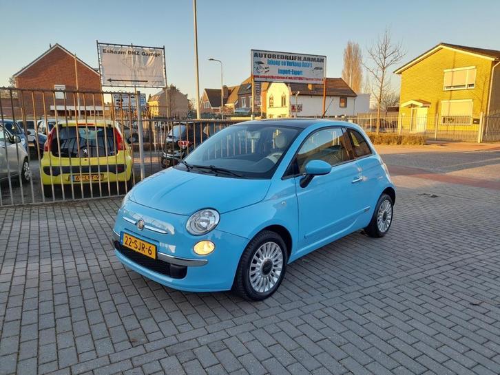 Fiat 500 1.2 Lounge, Auto's, Fiat, Particulier, Te koop, ABS, Airbags, Airconditioning, Bluetooth, Centrale vergrendeling, Elektrische buitenspiegels