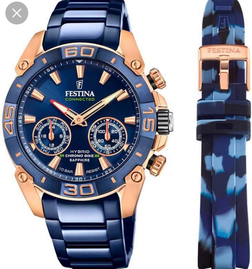 FESTINA SPECIAL EDITIONS 20549/1 Heren smartwatch, Sieraden, Tassen en Uiterlijk, Horloges | Heren, Overige merken, Overige materialen