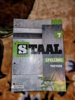 Staal spelling complete toets groep 5, 6, 7, Ophalen of Verzenden, Zo goed als nieuw, Overige niveaus, Nederlands
