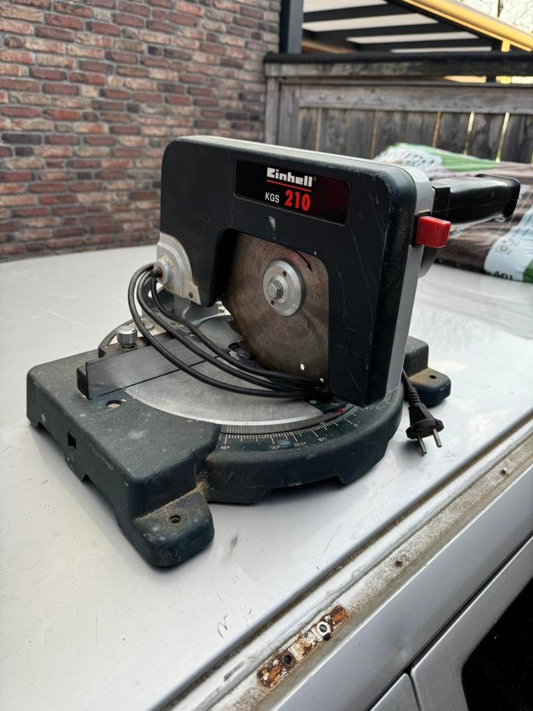 Einhell afkortzaag, Ophalen, Zo goed als nieuw, Afkortzaag, 30 tot 70 mm