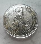 10oz 2020 Yale of Beaufort / Queens beasts 999 silver, Ophalen of Verzenden, Zilver