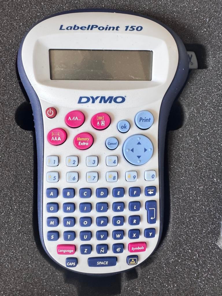 Dymo labelmaker labelpoint 150 in koffer, Computers en Software, Labelprinters, Ophalen of Verzenden, Nieuw, Tape-label