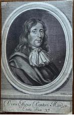 Antieke 17e Eeuwse Gravure Dr. Thomas Venter Mandey, Ophalen of Verzenden