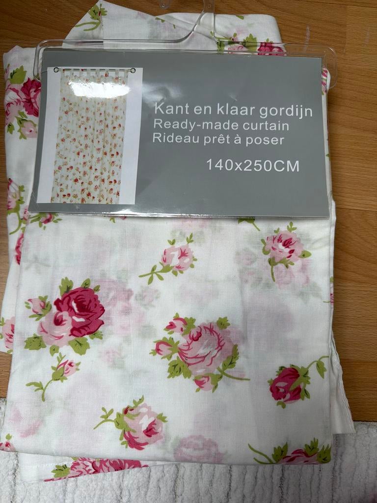 Gordijnen nieuw 140x250CM, 100 tot 150 cm, 200 cm of meer, Wit, Nieuw