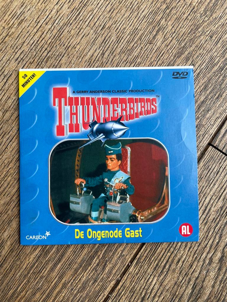 DVD Thunderbirds: De Ongenode Gast - Klassieke animatie, Alle leeftijden, Ophalen of Verzenden, Zo goed als nieuw