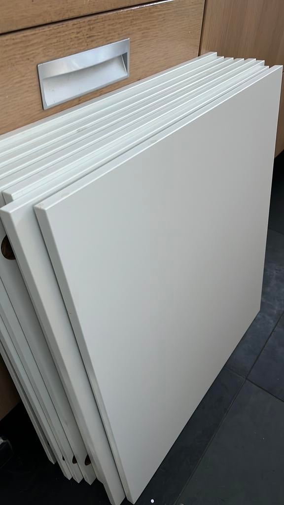 8 Besta Ikea deurtjes wit 60 x 64, Ophalen, Gebruikt