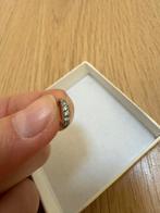 Septum clicker met diamantjes, Sieraden, Tassen en Uiterlijk, Piercings, Ophalen of Verzenden, Zo goed als nieuw, Staal