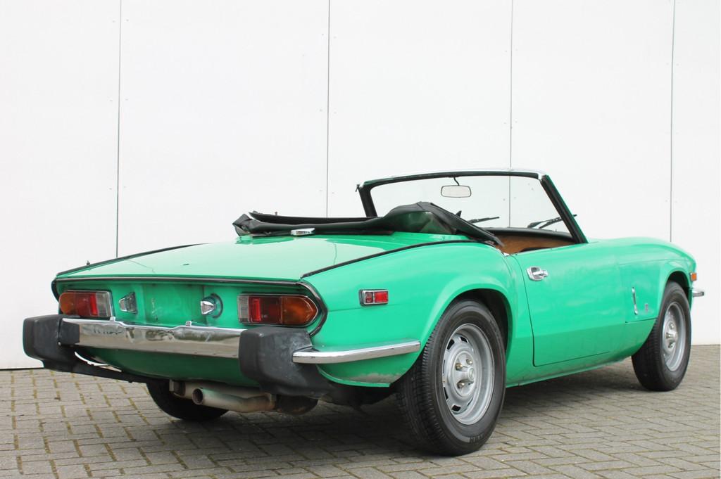 Triumph Spitfire 1500 Overdrive (bj 1976), Gebruikt, 4 cilinders, Cabriolet, Bedrijf