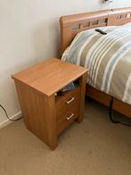 Seniorenbed zgan met elektrisch verstelbare bodem, Ophalen, Verstelbaar, Bruin, Tweepersoons