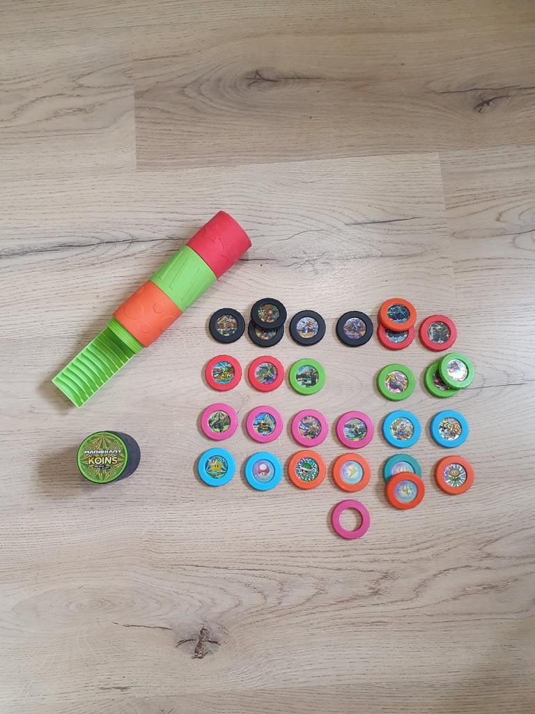 Mario Kart Koins van de Plus, bijna complete set, Ophalen of Verzenden